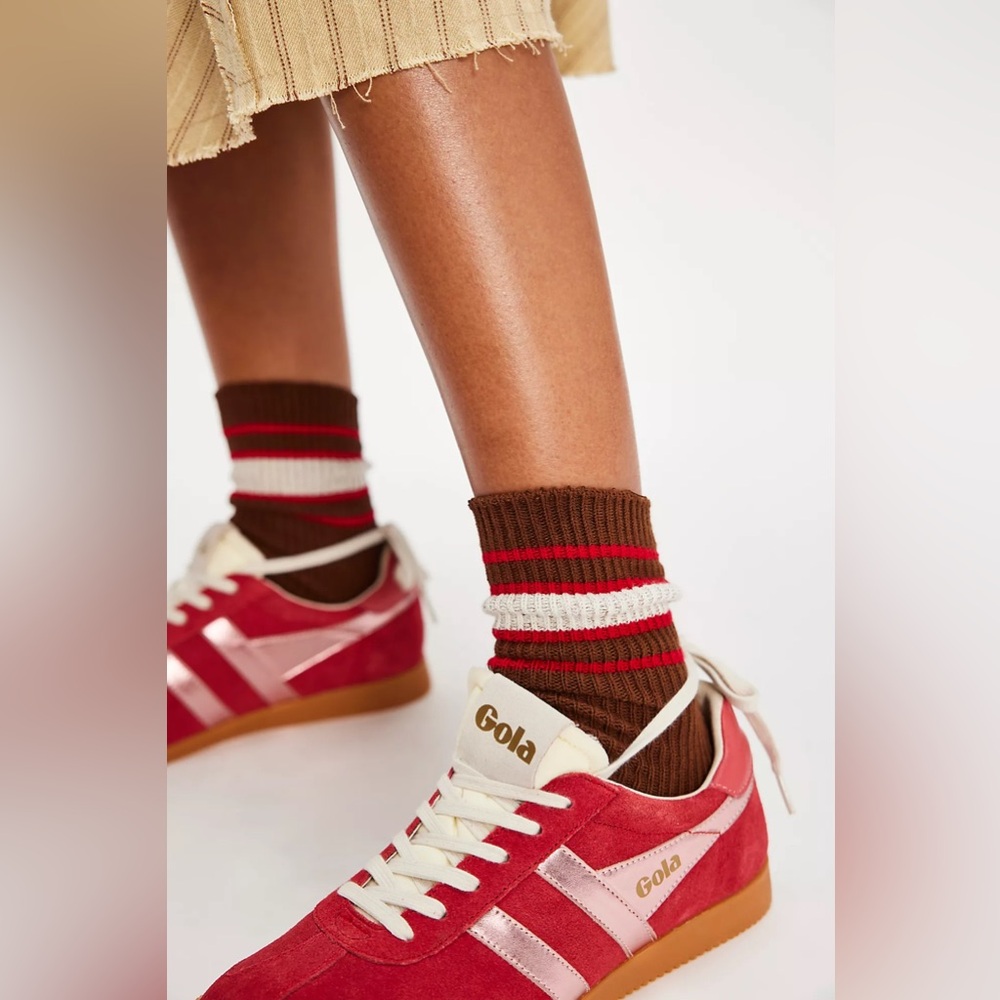 Free People Sporty Slouch Socks🤎